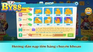 huong dan nap tien bang chuyen khoan